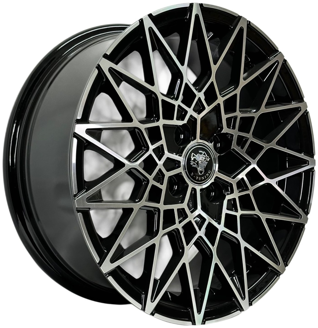 X Tuning 6.5x16/4x100 D67.1 ET35 4 диска черный, серебристый