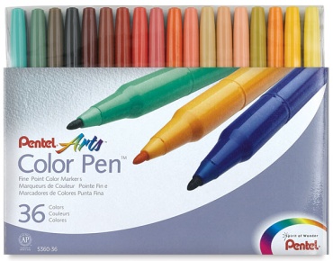Фломастер Pentel 36 шт