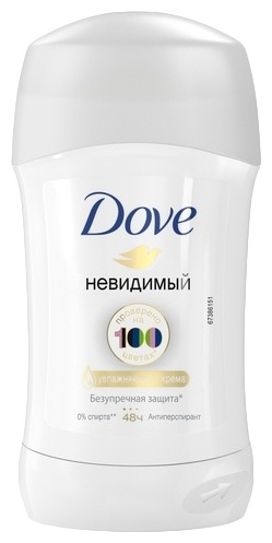 Dove Невидимый Безупречная защита антиперспирант для женщин 40 мл