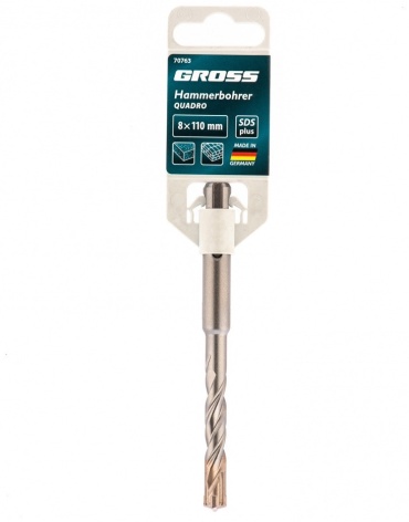 Gross бур 70763 (SDS-plus, 8х50х110 мм) 1 шт