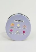 Zadari зеркало карманное 3678 7х7 cм
