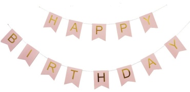 Растяжка Party time Happy Birthday