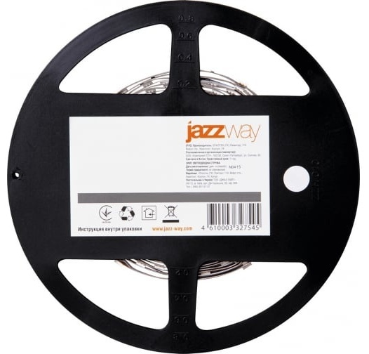 Светодиодная лента Jazzway теплый белый 5 м