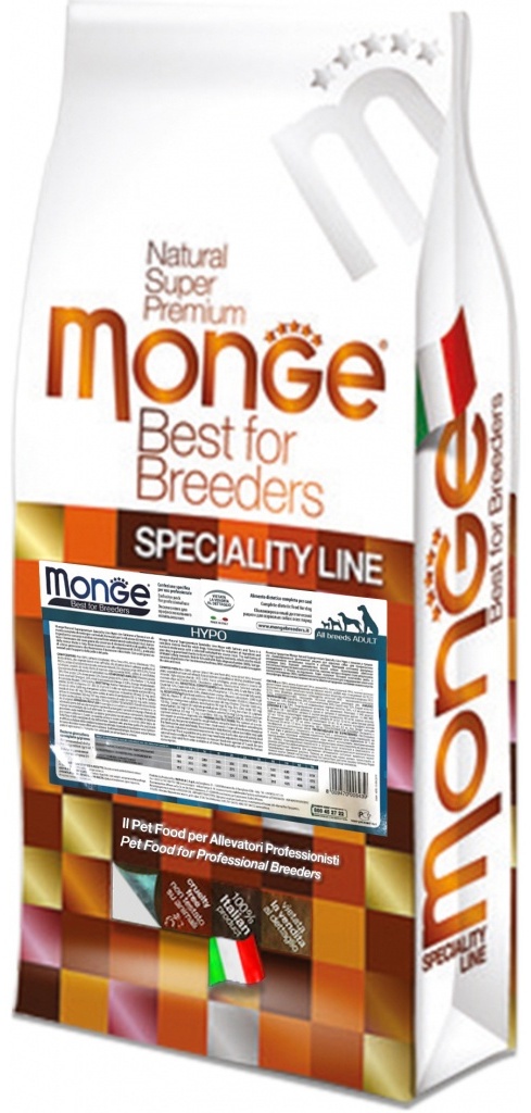 Купить Корм Monge Best for Breeders Утка с рисом и картофелем15 кг в ...