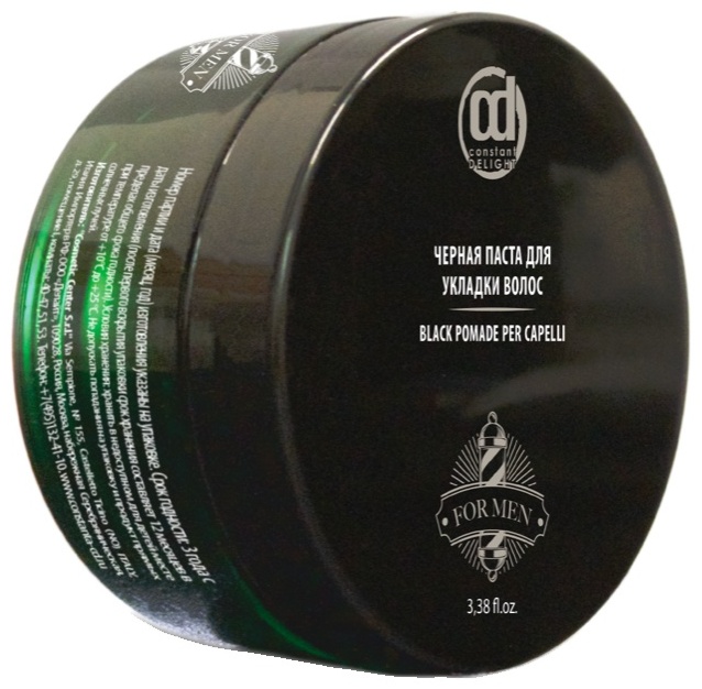 Constant Delight Black Pomade паста средняя фиксация 100 мл