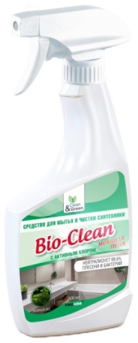 Жидкость AVS Средство для мытья и чистки сантехники "Bio-Clean" (триггер) CG8122 0.5