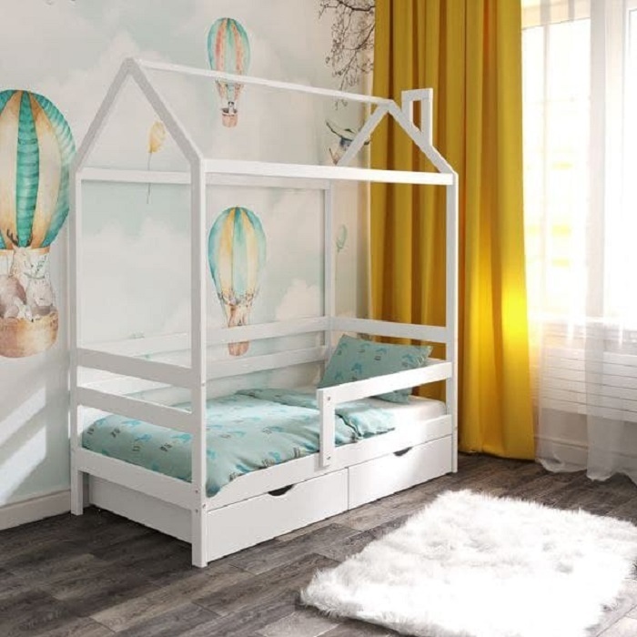 Купить Aia home Софа эко-9 k0000042 детская кровать, дерево, белый в ...