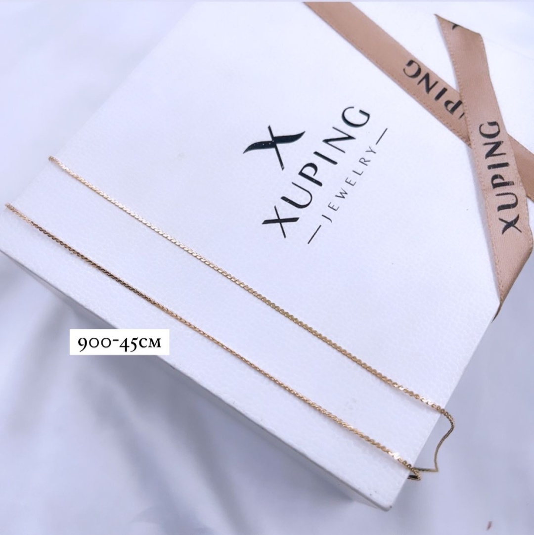 Цепь Xuping Jewelry N длина 60 см бижутерный сплав фианит