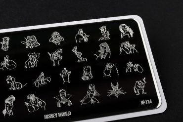 Go! Stamp пластины 114 Disney World