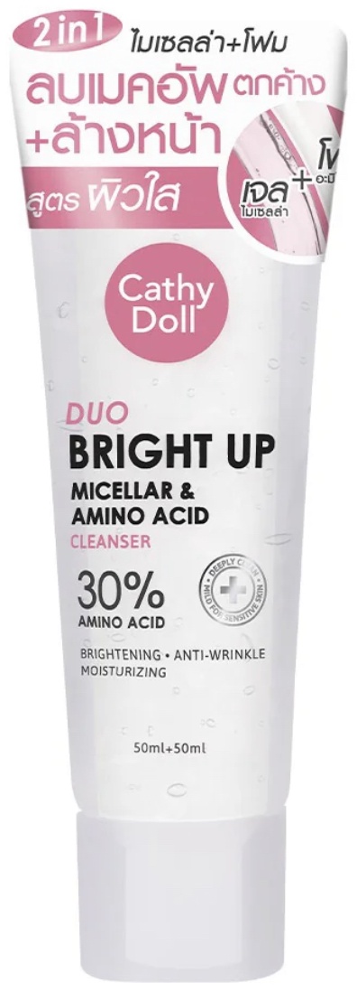 Cathy Doll 2 in 1 Duo Bright-Up гель-пенка 100 мл