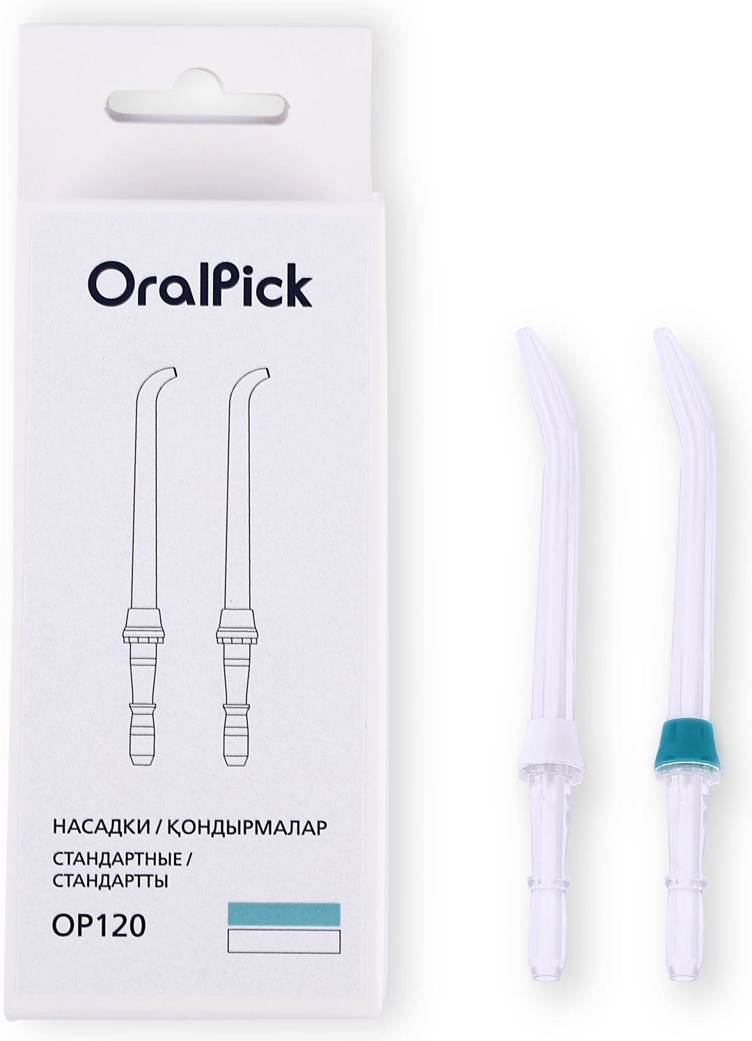 Насадка OralPick OP120 стандартные для ирригатора 2 шт