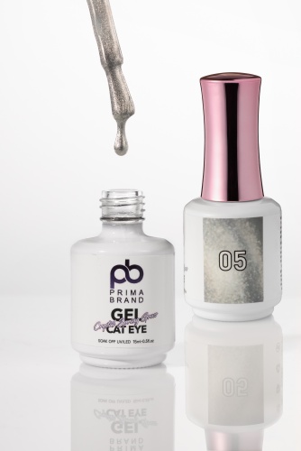 Prima brand гель-лак Cat Eye 05 глянцевое 15 мл