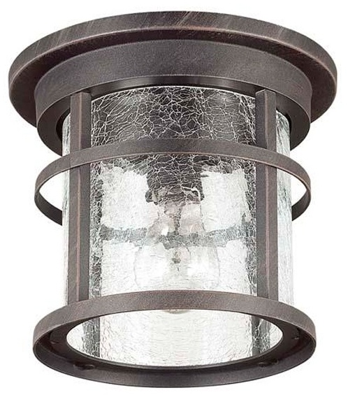 Уличный светильник потолочный Odeon Light E27 60 Вт 18.3 см