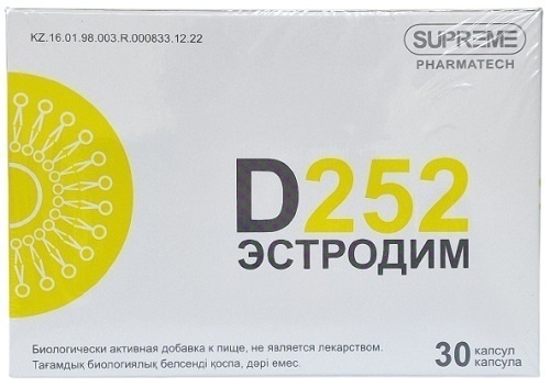 Купить Guidi Pharmaceutical Co.Ltd Эстродим №30 капсулы 30 шт в Алматы ...