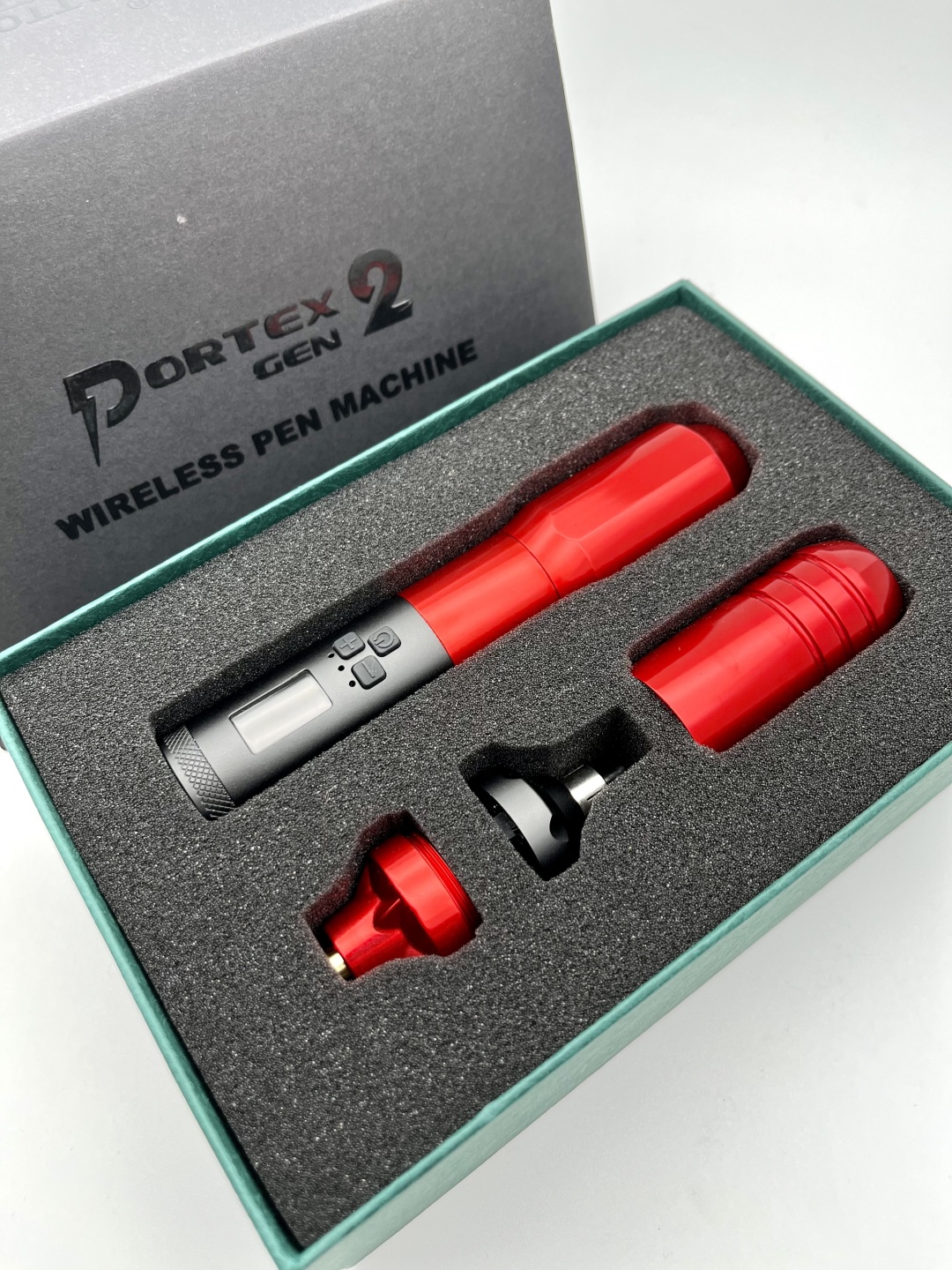 Тату-машинка EZ P2-Pen Red Right роторная 9000