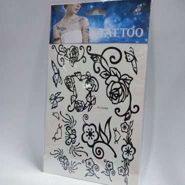Переводное тату TATTOO 1 шт 25x15 см