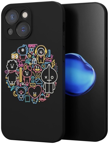 Чехол Mcover для Apple iPhone 14 рисунок