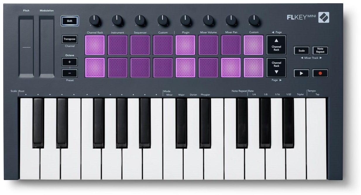 Fl studio midi клавиатура. Fl studio midi клавиатура