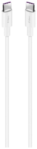 Кабель TTEC USB TypeC (F), USB TypeC (M), 2 м, 2DK45B белый