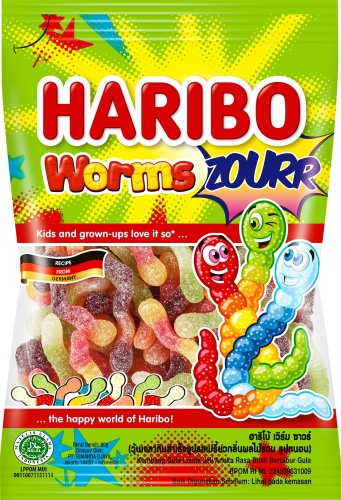 Мармелад Haribo Worms Zourr жевательный 80 г