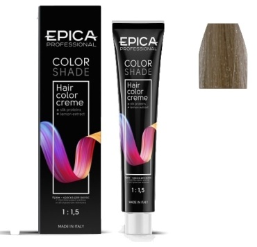 EPICA Professional Color Shade 10.21 светлый блондин перламутрово-пепельный крем-краска 100 мл