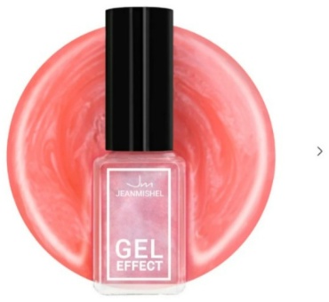 Jeanmishel лак Gel Effect 120 розовый жемчужный 6 мл