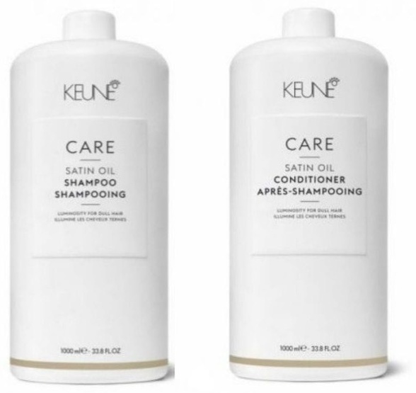Keune Satin oil набор по уходу за волосами для женщин