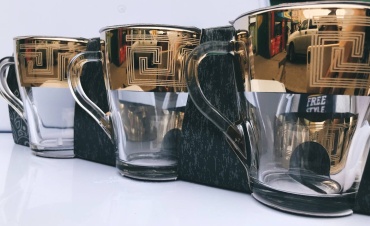Набор кружек GLASSTAR «Греция», 250 мл, стекло, 6 шт.