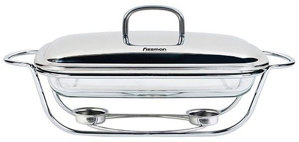 Fissman мармит 6031 стекло 3 л