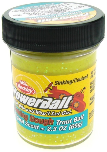 Berkley Sinking Glitter Trout Bait Натуральные Ароматизаторы 0.05 кг