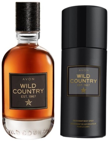 Avon Vild Country парфюмерный набор 75 мл, для мужчин