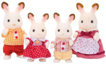 Sylvanian Families Семья Шоколадных кроликов