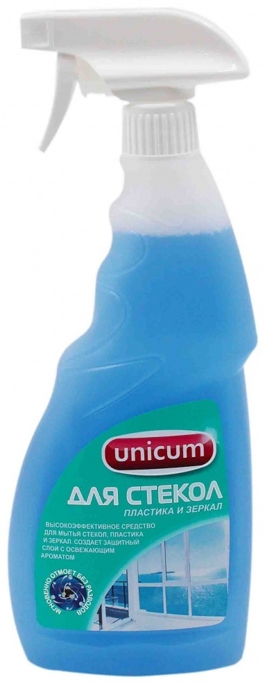Купить Средство Unicum для стекол, пластика и зеркал в Алматы – Магазин ...
