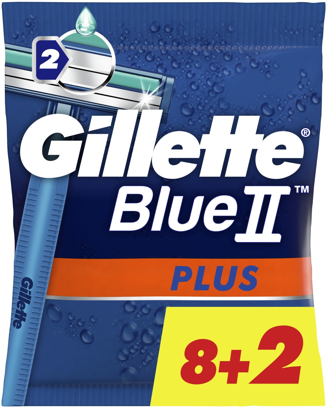 Gillette Blue 2 Plus бритвенный станок 10 шт
