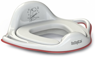 Накладка на унитаз Babyton soft dino life , белый