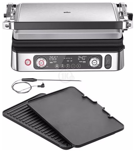 Гриль Braun 9 Pro CG 9160 стальной