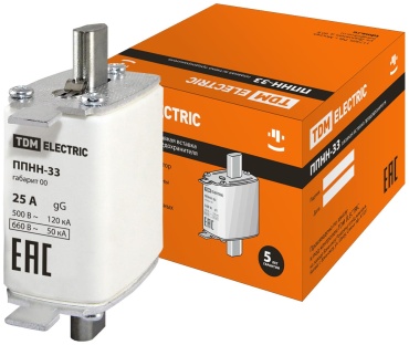 TDM ELECTRIC предохранитель ножевой 1 шт, SQ0713-0002
