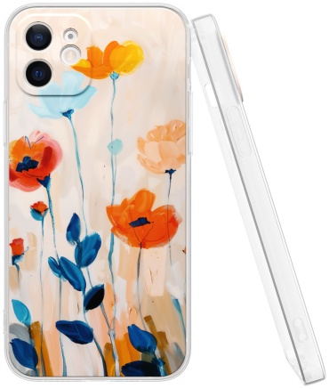 Чехол Mcover для Apple iPhone 12 рисунок