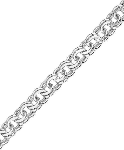 Kari jewelry 53809010 длина 60 см, вес 21.98 г серебро, плетение бисмарк