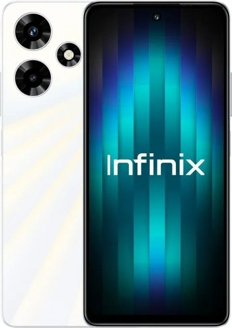 Купить Смартфон Infinix Hot 30 4 ГБ/128 ГБ белый в Алматы – Магазин на ...