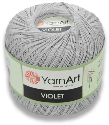 Моток YarnArt YarnArt Violet светло серо голубой 282 м 50 г