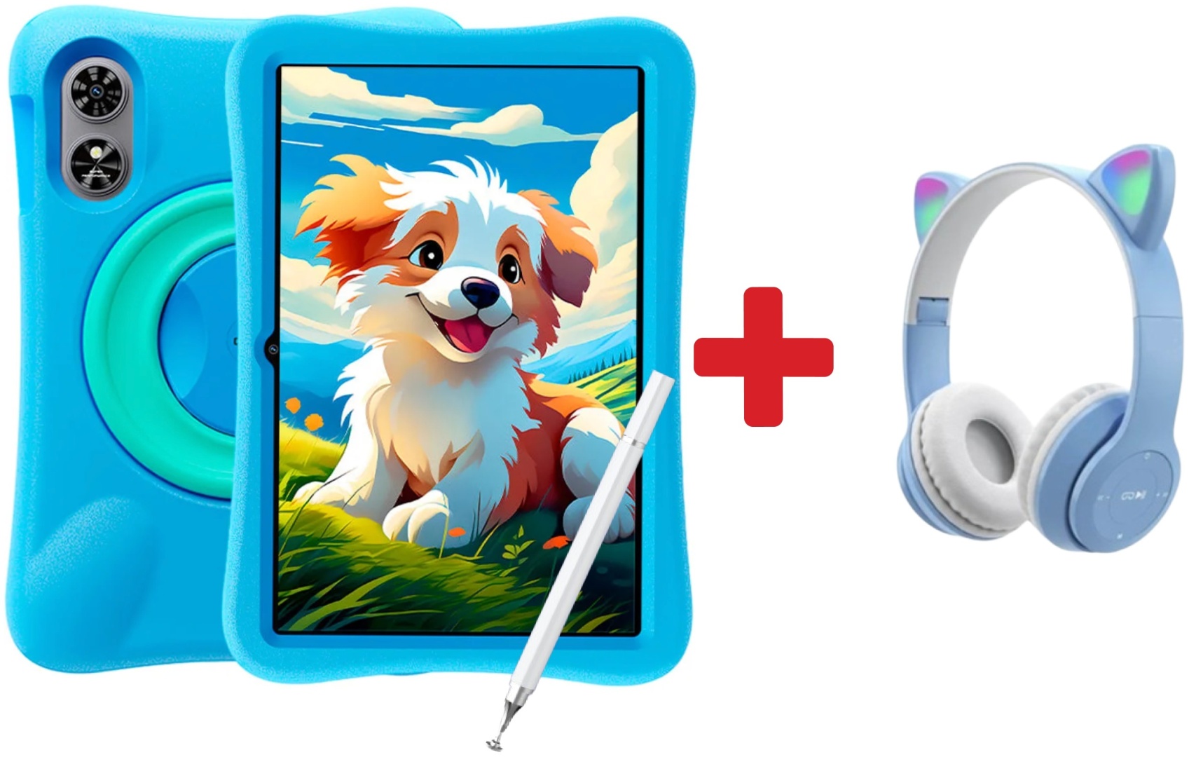 Планшет Oukitel OT6 Kids + 10.1 дюйм 4 Гб/64 Гб черный