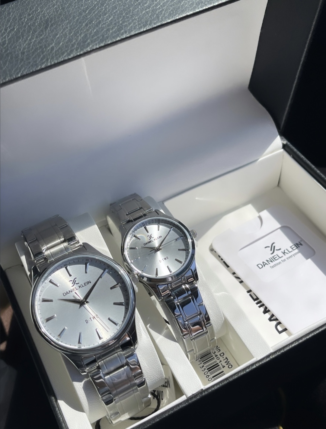 Кварцевые Daniel Klein Парные Часы Daniel klein 87 нержавеющая сталь