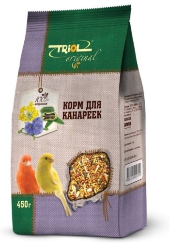 Triol Original для канареек 450 г