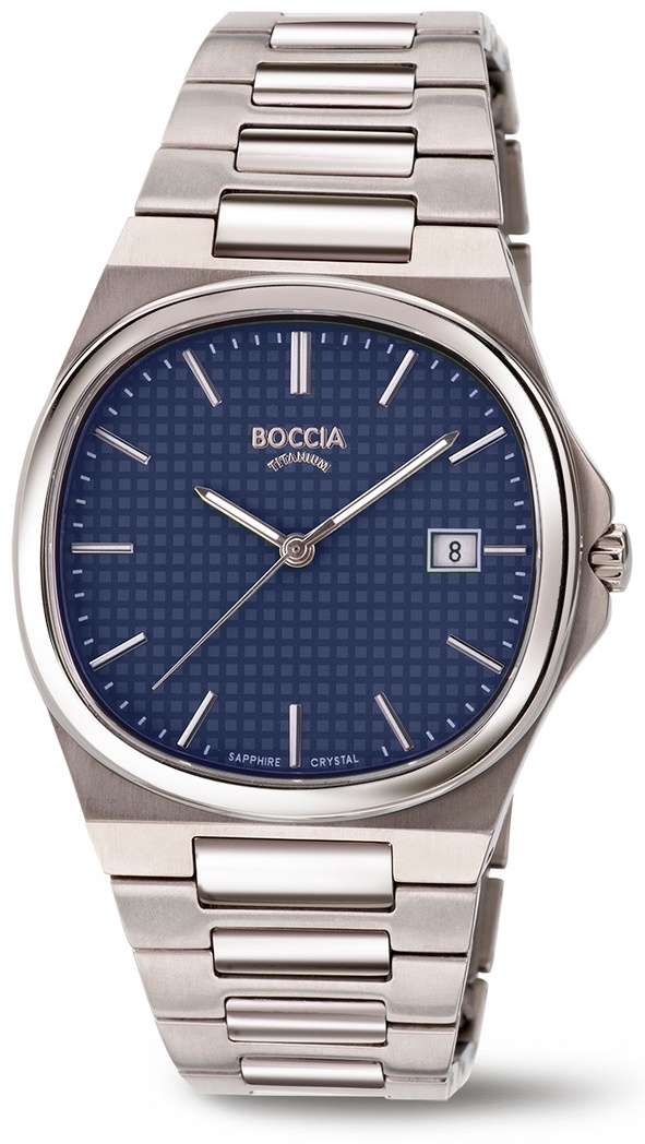 Кварцевые Boccia Titanium 3657-02 титан