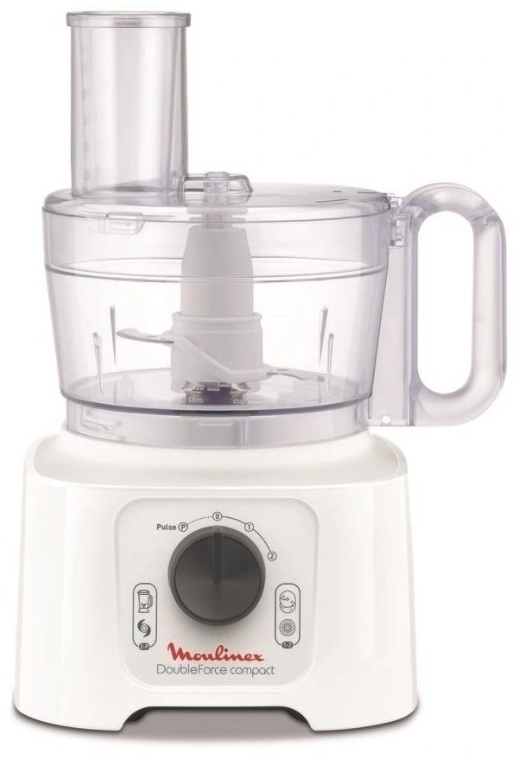 Купить Кухонный комбайн Moulinex DoubleForce Compact FP-542111 белый в ...