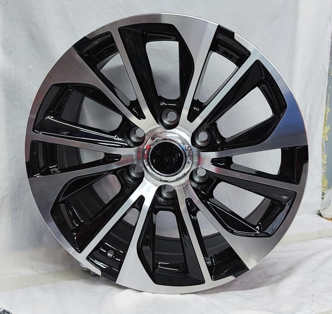 DRS 905 8x18/6x139.7 D106.2 ET25 черный, серебристый