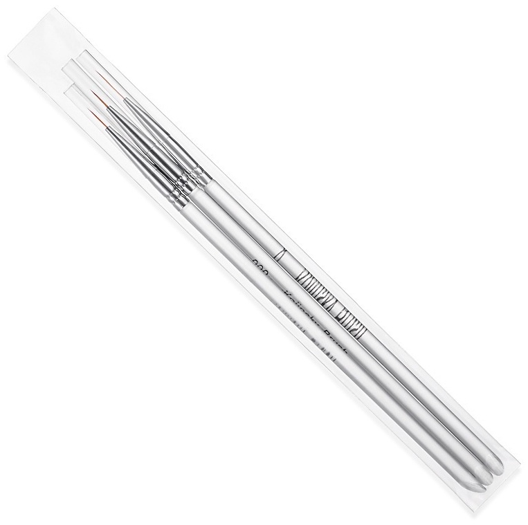 Funmix кисть для тонких линий Kolinsky Brush пластик 3 шт