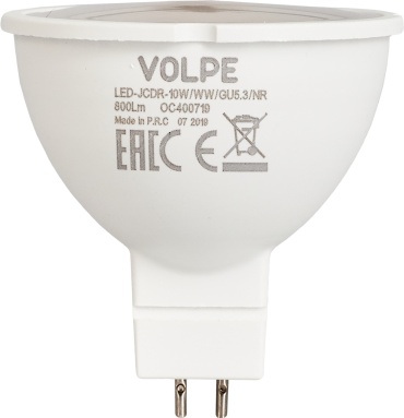 Volpe 10W GU5.3, светодиодная, теплый белый