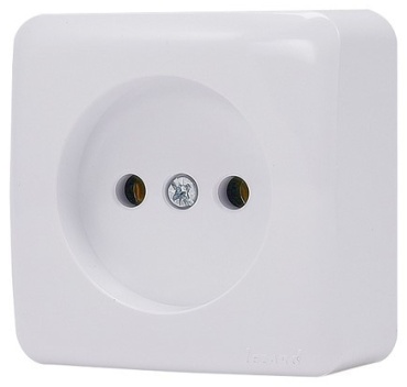 Розетка Lezard VIOLA 751-0200-121, белый